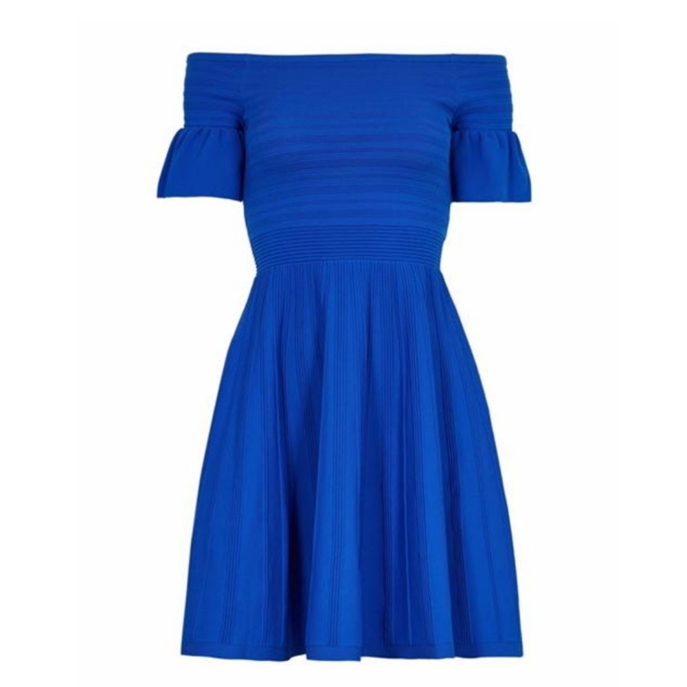 🍒NWT🍒 TED BAKER BARDOT SKATER DRESS - Picture 3 of 6